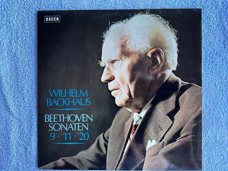 Wilhelm Backhaus – Beethoven Sonaten 9 11 20 Vinyl LP Decca Klassik 1