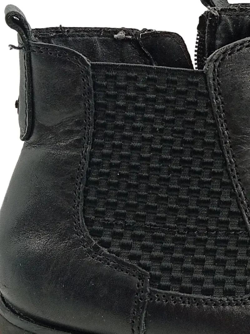 Marco Tozzi Damen Chelsea Boots Stiefeletten Leder Schwarz Gr. 37 2