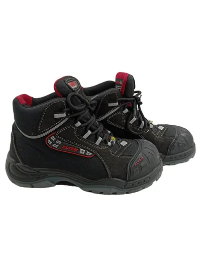 ELTEN Sicherheitsschuhe Trainer Arbeitsschuhe Gr. 39 Schwarz S3 ESD