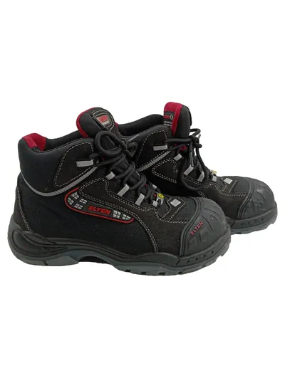 ELTEN Sicherheitsschuhe Trainer Arbeitsschuhe Gr. 39 Schwarz S3 ESD