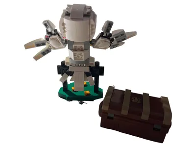 LEGO Harry Potter Hedwig Eule Bauset 76425 Schneeeule ab 10 Jahre