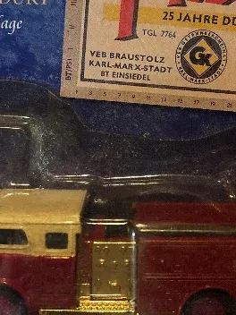 Einsiedler Brauhaus Modellauto Feuerwehrauto Mehrfarbig 9.5cm 1