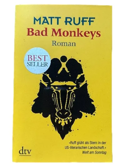 Bad Monkeys Matt Ruff Roman dtv Taschenbuch Bestseller Thriller