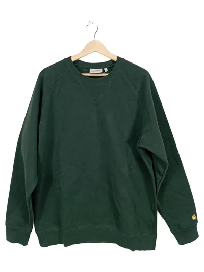 Carhartt WIP Sweatshirt Herren Raglan Grün Gr. XL Streetwear
