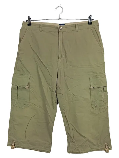 Engbers Herren Cargo Shorts Bermuda Gr. 52 Oliv Outdoor Baumwolle
