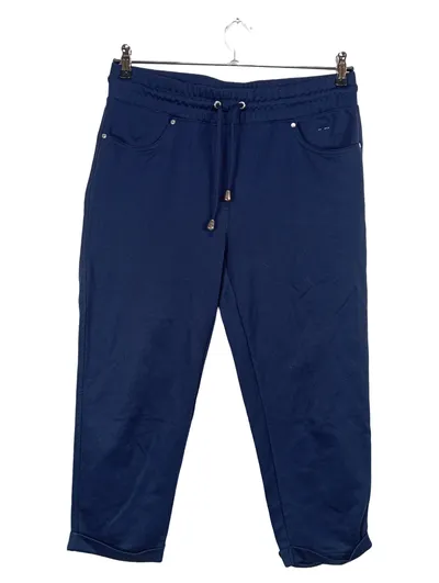 Canyon Women Sports Jogginghose Damen Blau L Athleisure Capri Sporthose