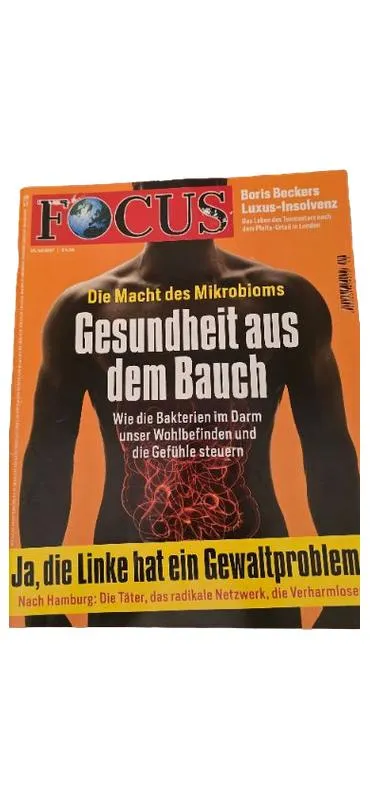 FOCUS Magazin - Gesundheit aus dem Bauch + Boris Beckers Luxus-Insolvenz 1