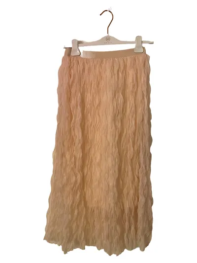 DeRoyal Damen Maxirock Tüll Gr. 36 Beige Festlich Elegant