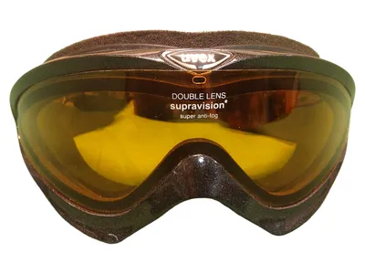 uvex Double Lens Supravision Skibrille Herren Gelb