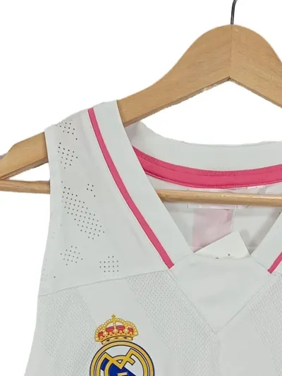 Adidas Real Madrid Basketball Trikot Kinder Gr. 128 Weiß