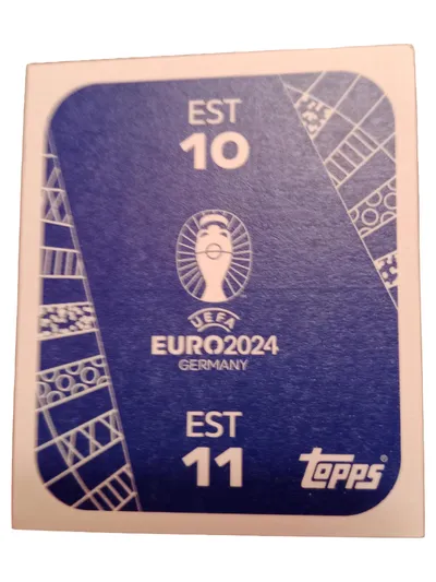 Topps UEFA EURO 2024 Germany Sammelsticker EST 10 & EST 11