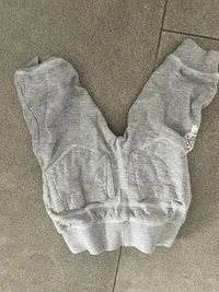 DOPODOPOMINI Jogginghose Kinder Baumwolle Meliert Grau Gr. 74 2