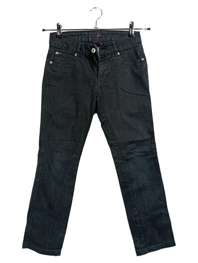 Miss Petrolio Jeans Regular Fit Kinder Gr. 152 Schwarz Baumwolle