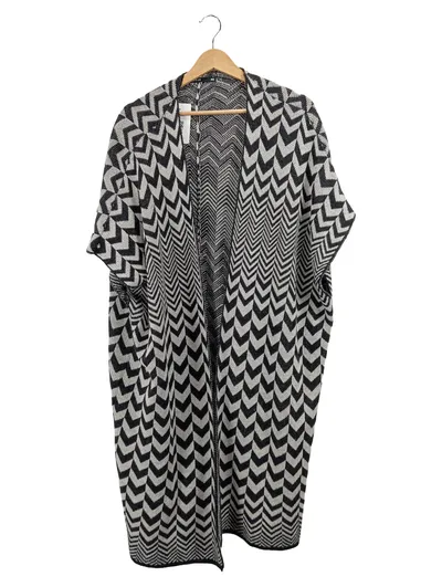Twenty-29 Damen Strickjacke Modern Mehrfarbig Grafisch one size