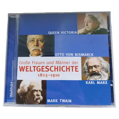 Weltbild Große Frauen Männer Weltgeschichte 1815-1910 Biografischer Roman CD