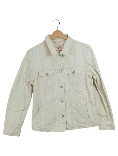 BOGGI Brookshire Damen Jeansjacke Gr. 40 Beige Casual