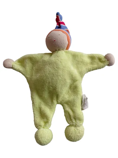ALANA Schmusetuch Baby Kuscheltier Stofftier Grün Baumwolle ab 2 Monate