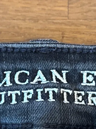 American Eagle Outfitters Damen Jeansshorts Grau Gr. 37 Casual