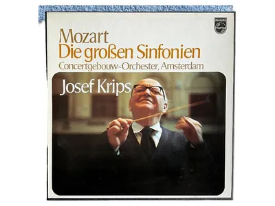 Mozart Die großen Sinfonien Josef Krips Vinyl LP Philips Klassik
