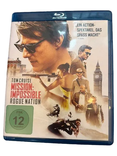 Mission Impossible Rogue Nation Blu-Ray Tom Cruise Actionfilm FSK 12