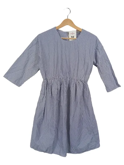 ASOS Damen Freizeitkleid gestreift Gr. 36/S Blau