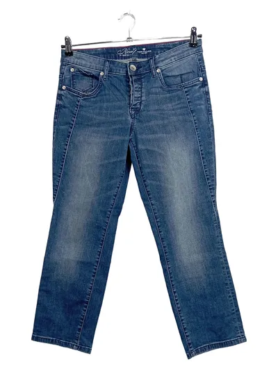 TOM TAILOR Damen Jeans Tapered Fit Alexa W29 Blau Casual Hose