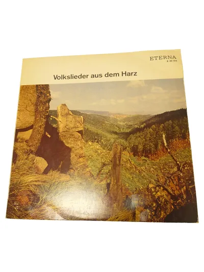 ETERNA Vinyl LP Volkslieder Harz Deutsche Folklore DDR Folk Musik