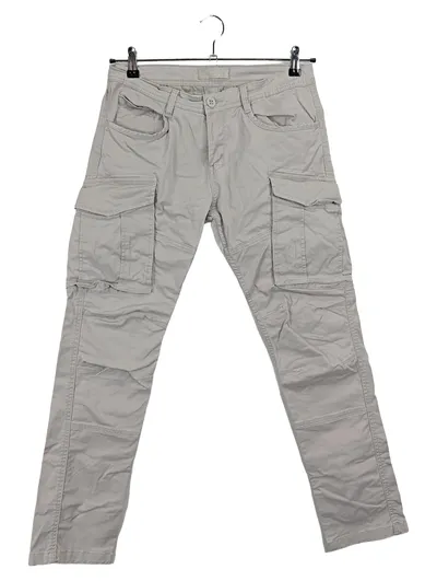 ANGEL & SONS Cargohose Herren 31M Beige Casual Freizeithose