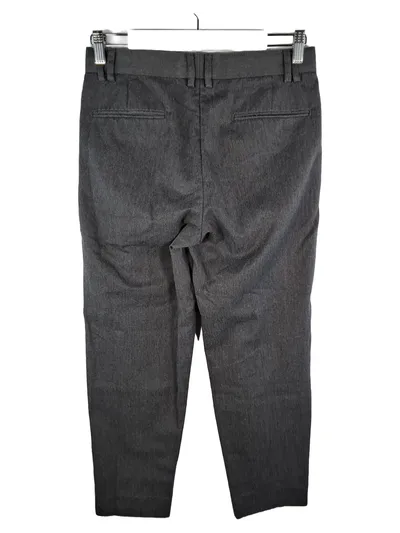 Topman Herren Anzughose Grau W30 L30 Bundfalte Business Hose Meliert