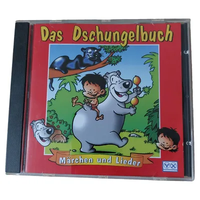 Das Dschungelbuch Hörspiel CD für Kinder - Mogli Balu Baghira Märchen Lieder