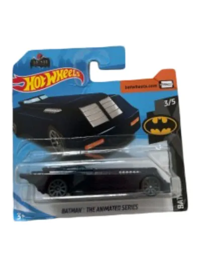 Hot Wheels Batmobile Batman Animated Series Modellauto 8cm Schwarz