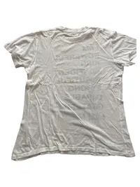 Anine Bing Damen T-Shirt I AM ME Print Weiß Gr. S Baumwolle 4