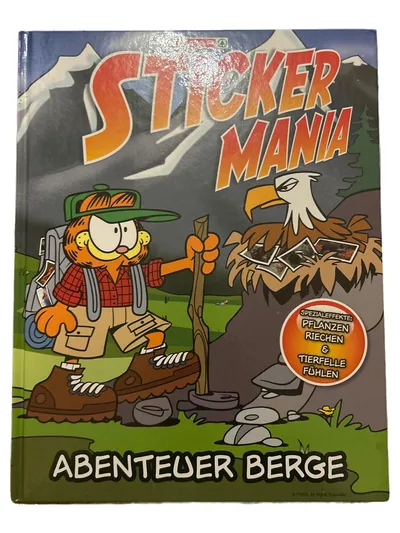 SPAR Stickerbuch Katze Sticker Mania Sammelalbum Kinder ab 4 Jahre