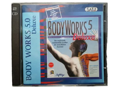 Software 2000 Body Works 5.0 Deluxe PC Lernsoftware Anatomie Medizin