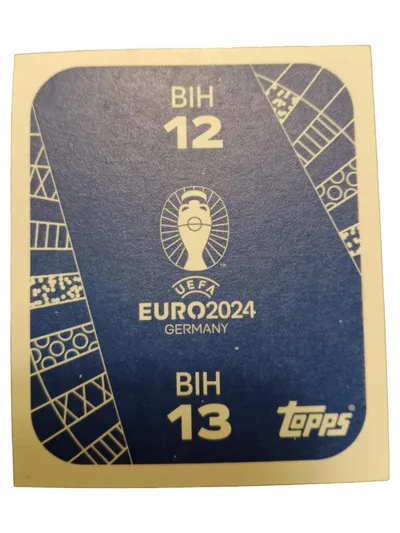 Topps UEFA EURO 2024 Sticker Bosnien BIH 12/13 Sammelsticker