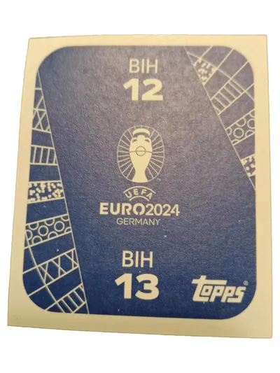 Topps UEFA EURO 2024 Sticker Bosnien BIH 12/13 Sammelsticker