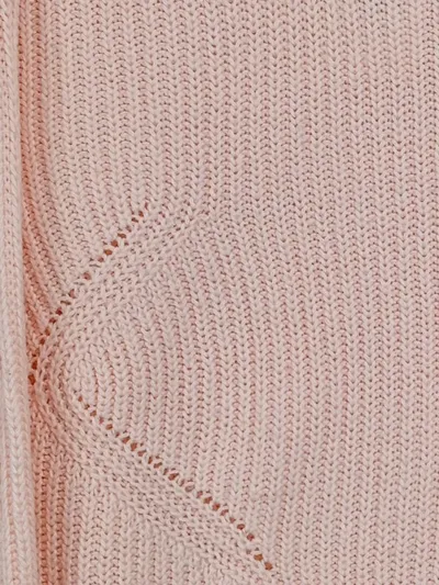 Aéropostale Damen Pullover Gr. 34/XS Rosa Casual Strickmuster