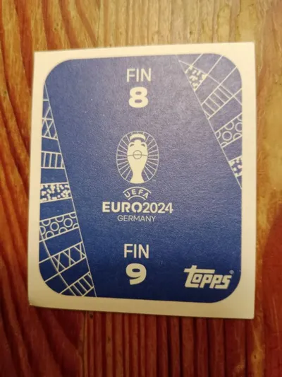 Topps UEFA EURO 2024 Germany Aufnäher Logo Sportlich Sammelsticker
