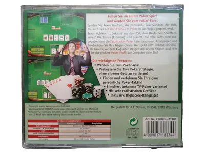 Microsoft Poker PC Spiel Windows Strategiespiel Kartenspiel Texas Hold'em