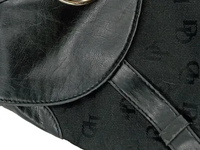 HELEN KELLY Damen Umhängetasche Schwarz Elegant Logo-Print Handtasche