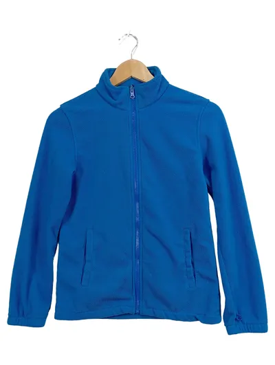 Mountain Warehouse Kinder Fleecejacke Outdoor Polyester Blau Gr. 152 Herbst