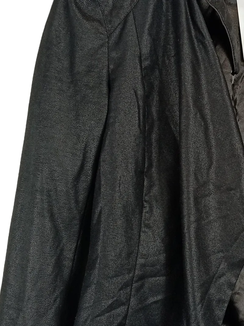 ARMANI EXCHANGE Damen Lederjacke Schwarz Gr. S Kunstleder Biker 3