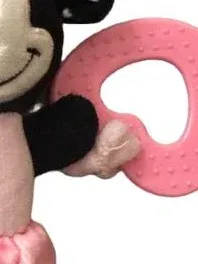 Disney Baby Minnie Maus Kuscheltier Baby Spielzeug Anhänger Rosa 18cm 3