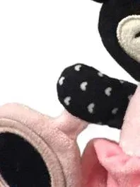 Disney Baby Minnie Maus Kuscheltier Baby Spielzeug Anhänger Rosa 18cm 4