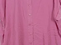 Parfois Damen Blusenkleid Hemdblusenkleid Gr. M Pink Casual 4