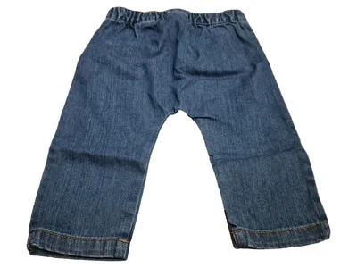 BabyBugz Jeans Hose Straight Leg Kinder Gr. 86 Blau Baumwolle Basic