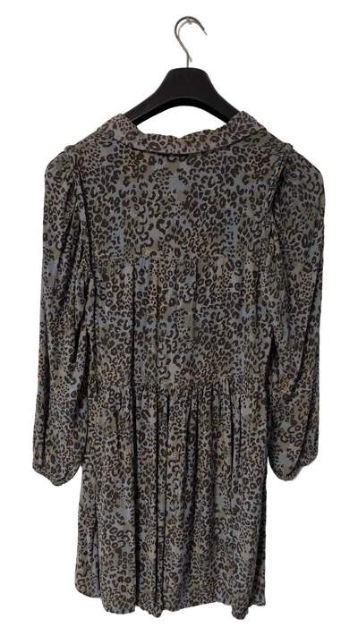 Msch Damen Blusenkleid Gr. 40;L Animal-Print Leopardenmuster Mehrfarbig