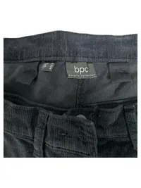 BPC Bonprix Collection Cordhose Damen Gr. 50 Schwarz Stretch Casual 4