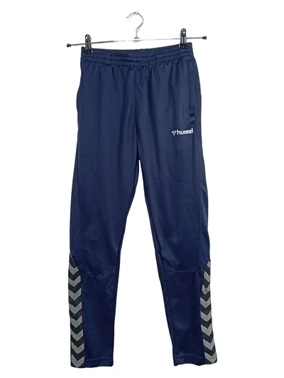 Hummel Jogginghose Kinder Jungen 164 Blau Sport Polyester