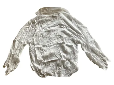 J&S Millenium Damen Bluse Weiß Gr. 44 Langarm Viskose Klassisch